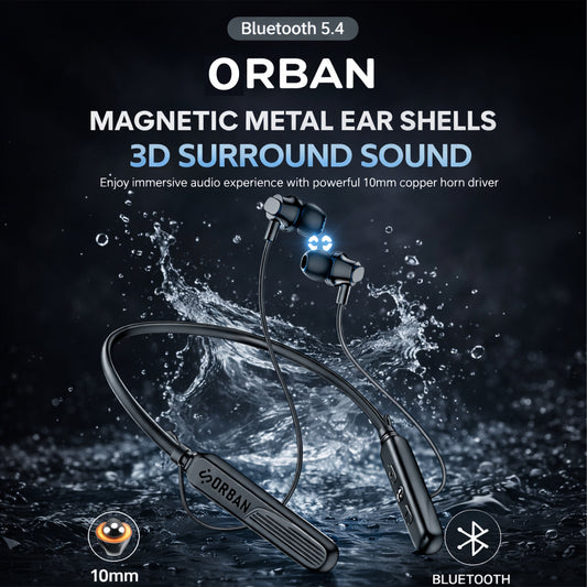 ORBAN Neckband AN4 Bluetooth Wireless Earphones
