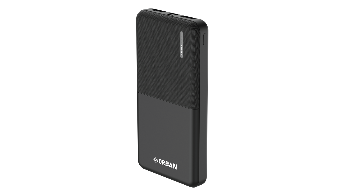 ORBAN 10,000mAh 22.5W Fast Charge Power Bank