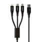 ORBAN 3-in-1 Cable | Type-C, Micro USB & Lightning