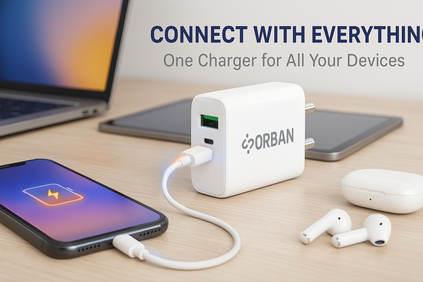 ORBAN 36W Dual Output Fast Charger