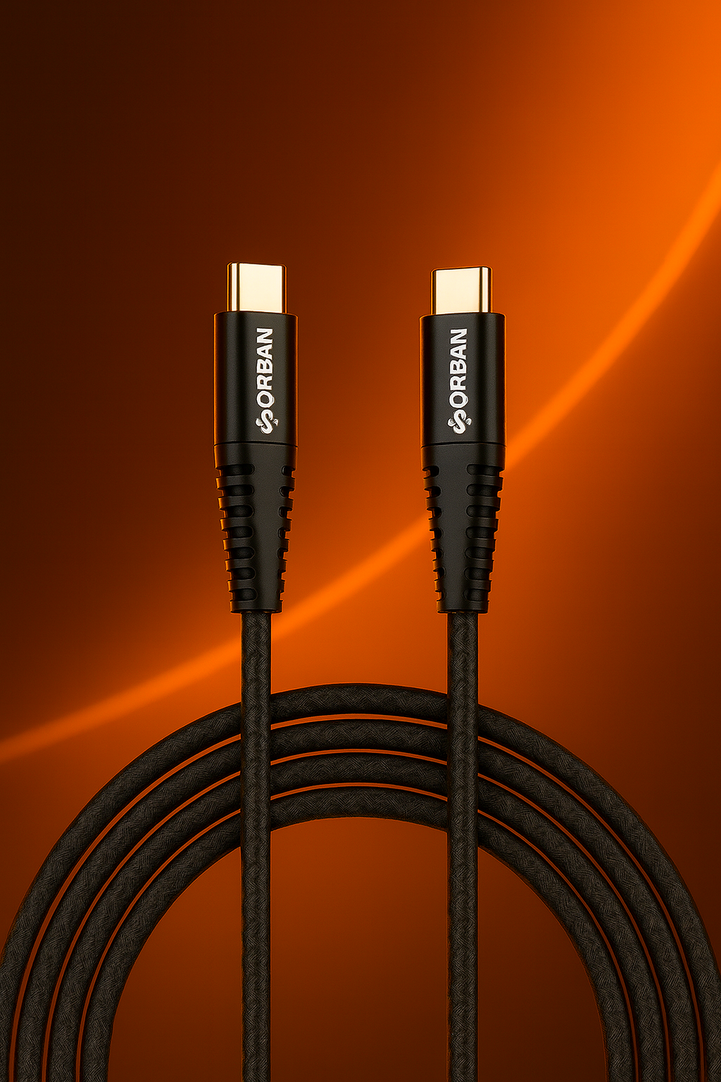 ORBAN 65W Braided Type-C PD Cable
